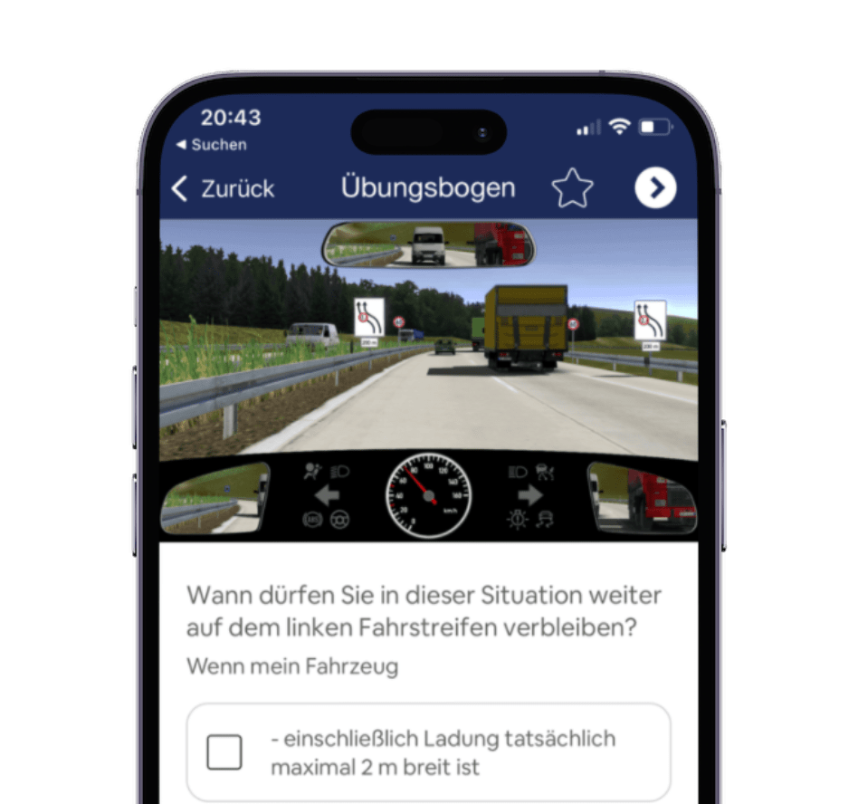 TheorieCheck Führerscheinlernapp